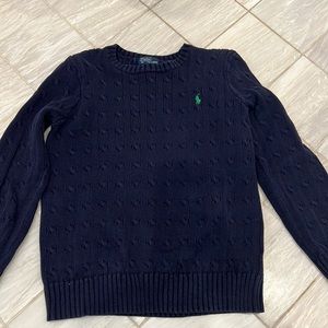 Boys Cable Knit Ralph Lauren Knit Sweater